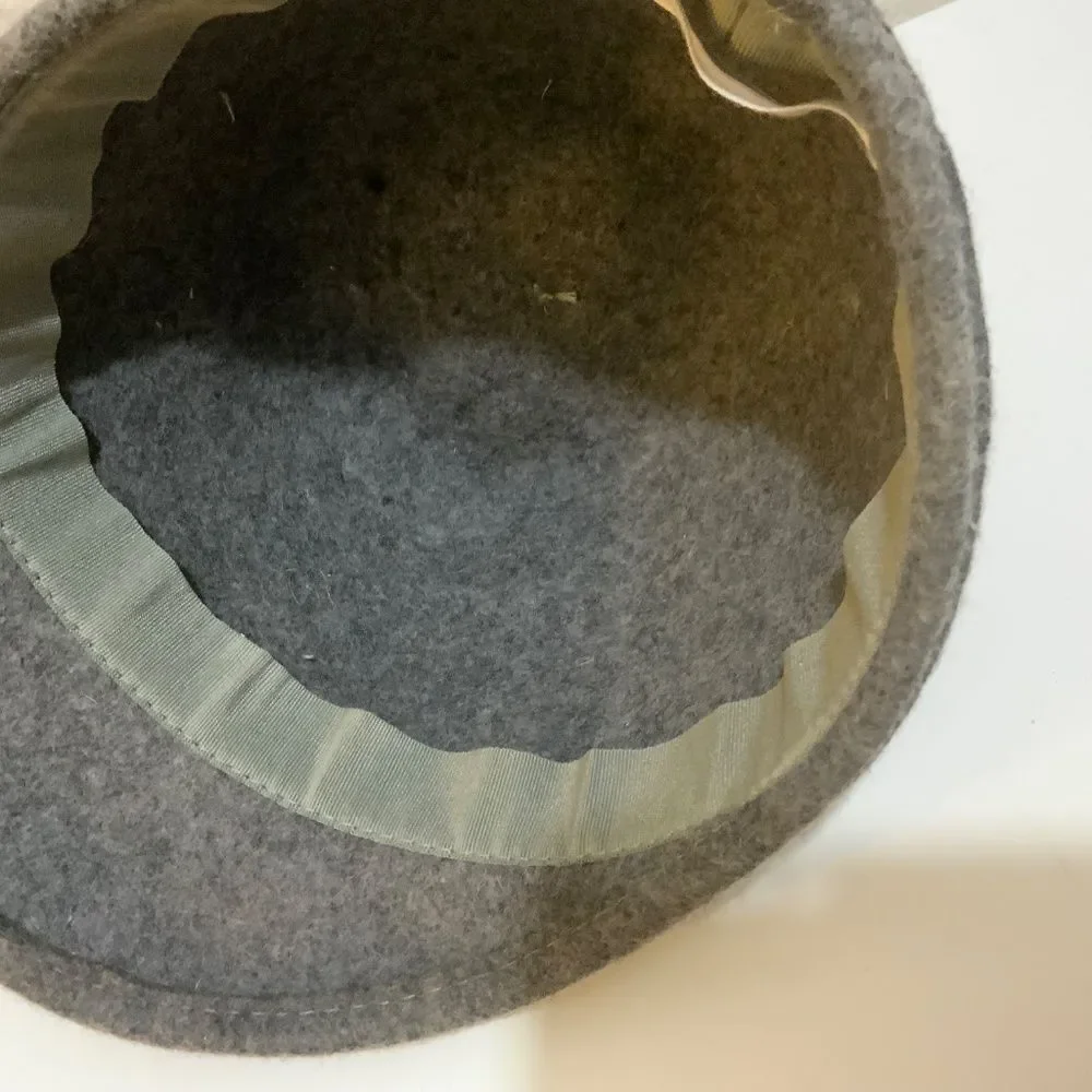 Zara Gray Riding Hat‎ with Pom